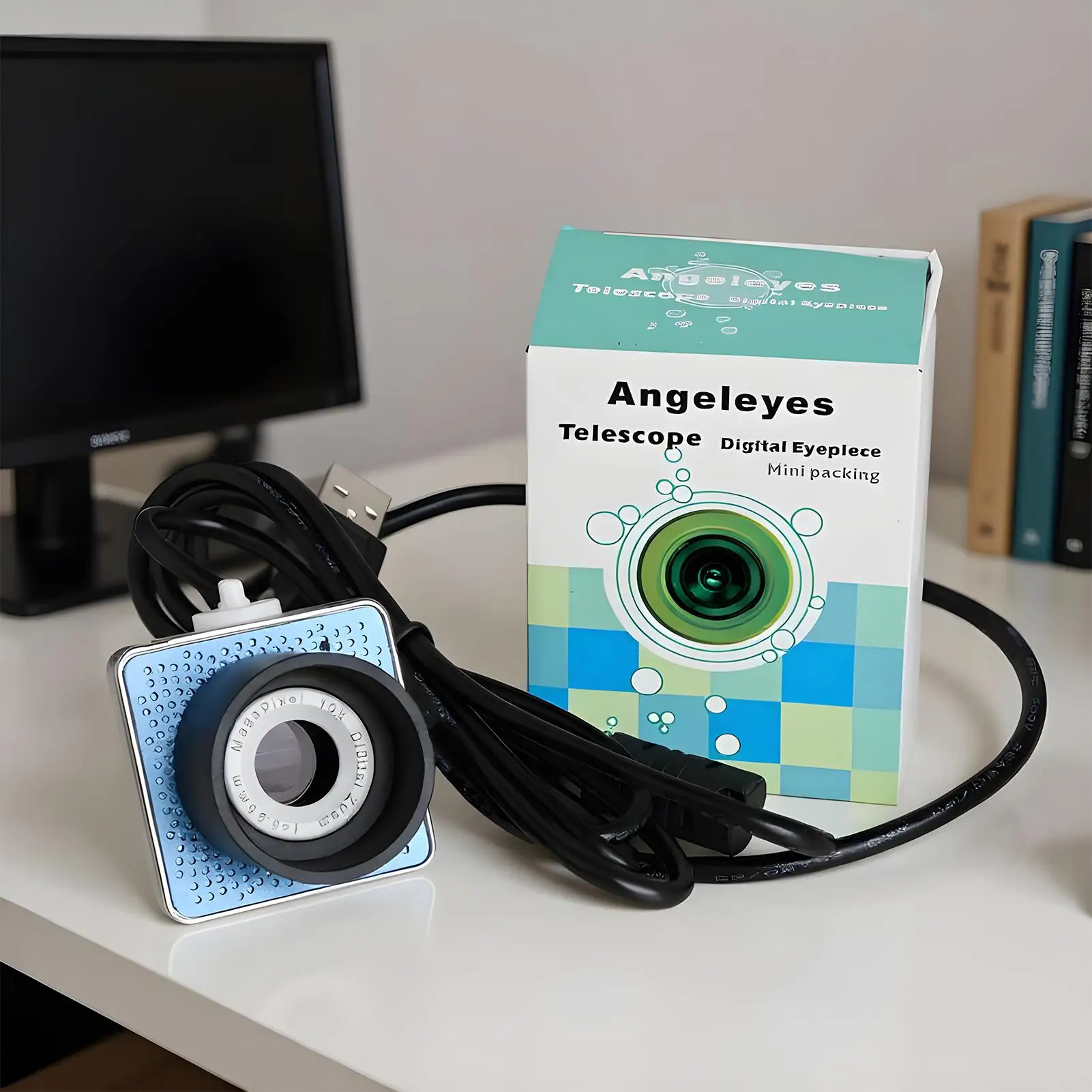 تلسكوب العدسة الرقمية USB تلسكوب كاميرا تصوير التوصيل والتشغيل عالية الدقة التصوير الفلكي تصوير للحياة البرية الطيور