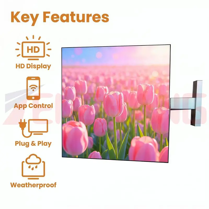 Commercial Advertising Display High Brightness Customizable Content Indoor Advertising Small Led Light Box Billboard Shop Sign