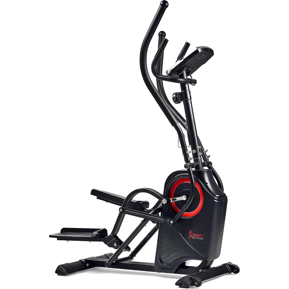 Long Stride Elliptical Machine | Adjustable Resistance, Heart Rate Sensor, Digital Monitor, Smart Features