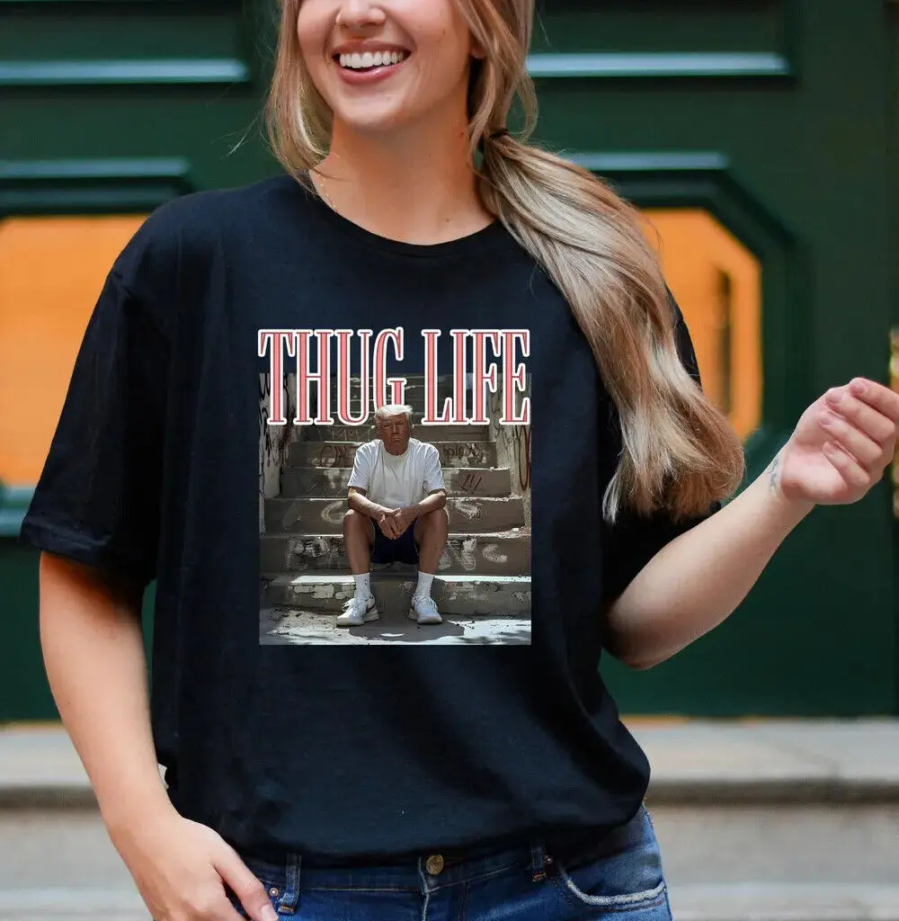 Donald Trump Thug Life Shirt, Viral Thug Life Trump T-Shirt