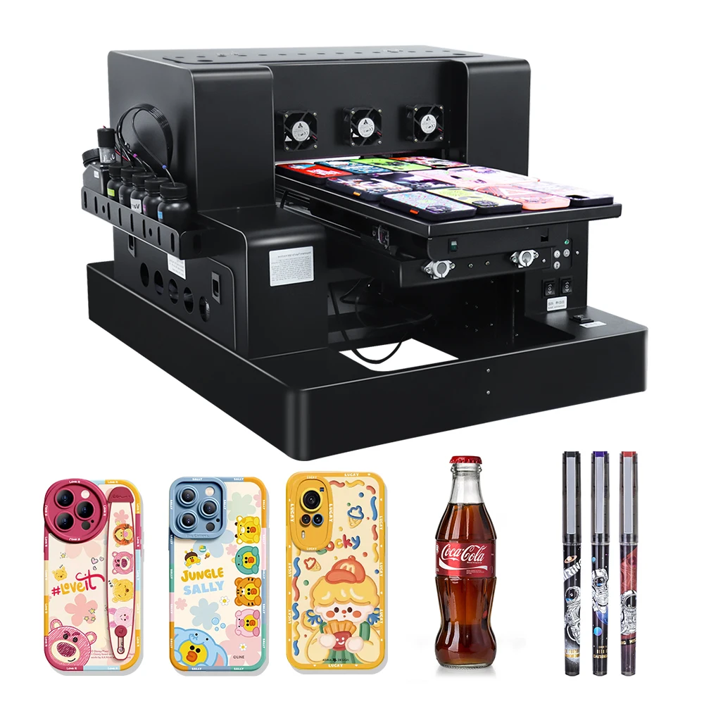 

Cylinder china mini price printer flatbed Xp600 sticker inkjet printers digital a3 uv printer