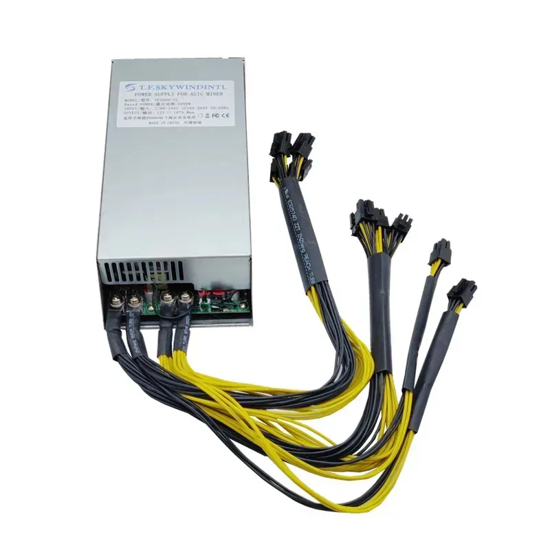 Блок питания 2000 Вт для BTC ETH PSU 12 В для Antminer S7 S9 L3+ D3 A4 6 741 E9 Miner Machine, серверная доска для майнинга psu bitmain apw3 Блок питания 2000 Вт для BTC ETH PSU 12 В для Antminer S7 S9 L3+ D3 A4 6 741 E9 Miner Machine, серверная доска для майнинга psu bitmain apw3