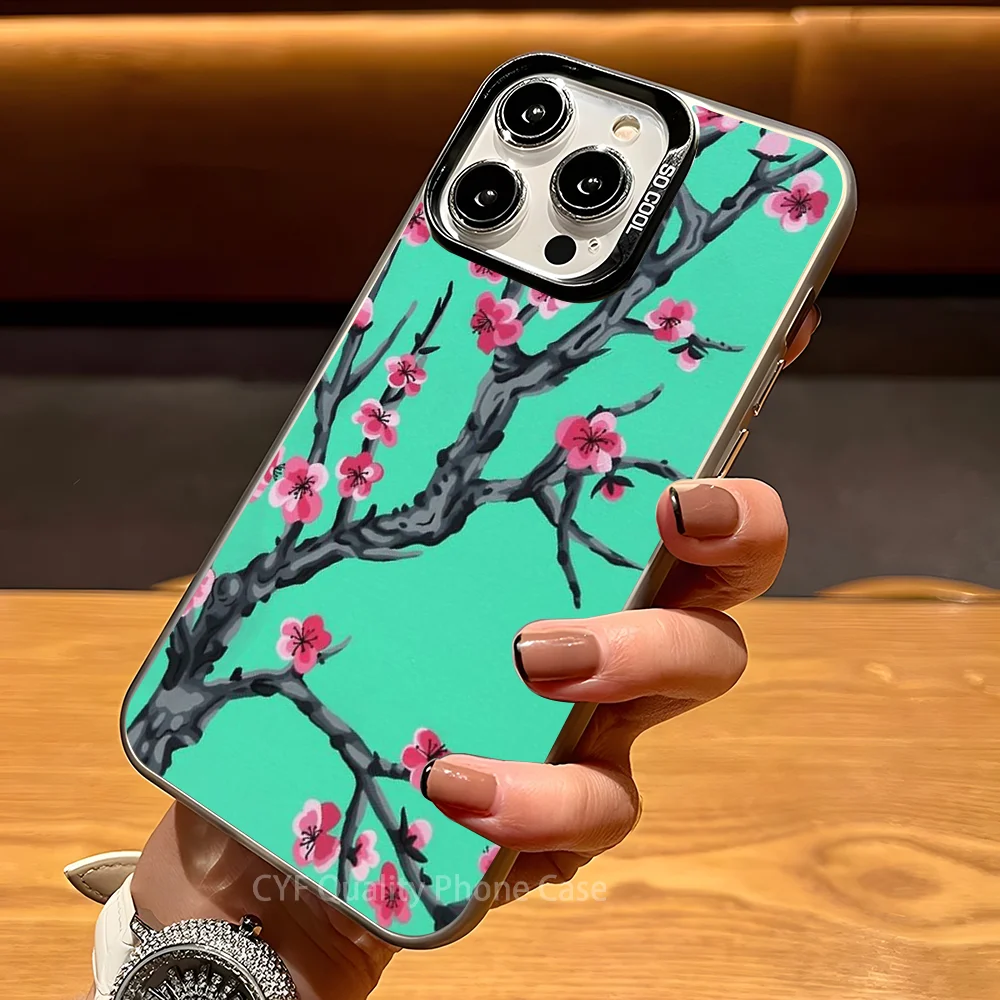 V-Vaporwave Arizona lced Tea funda de teléfono estética para Apple 11 12 13 14 15 16Pro Max Plus protege la cubierta del teléfono chapado