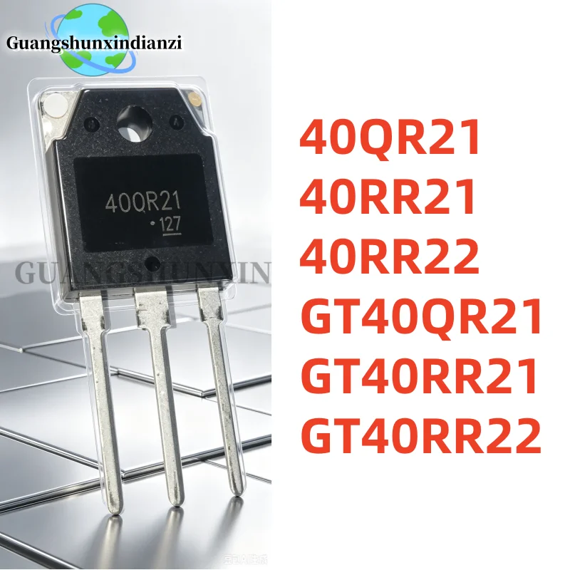 5Pcs New 40QR21 40RR21 40RR22 GT40QR21 GT40RR21 GT40RR22 TO-3P High-Power IGBT In Stock