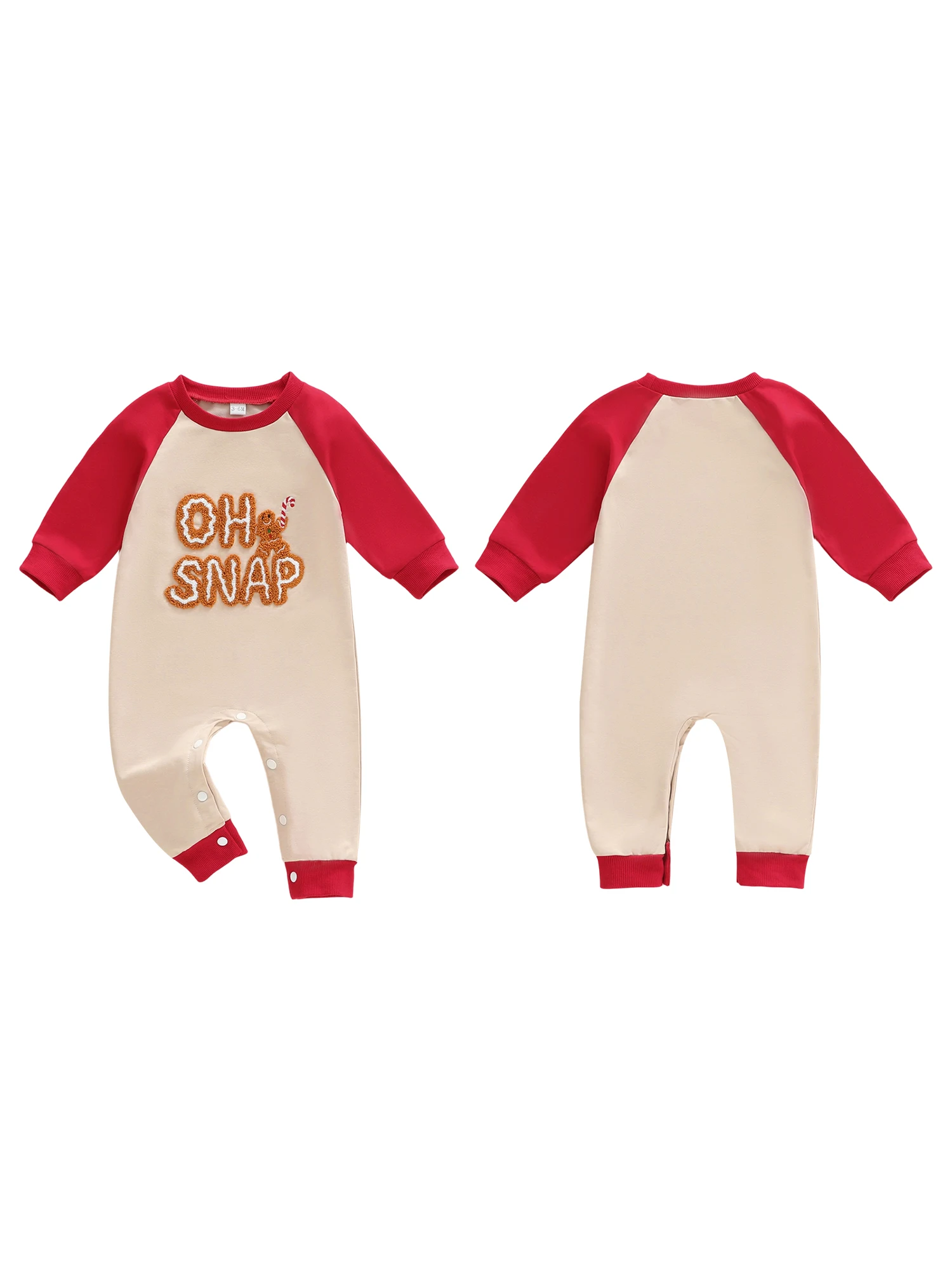 

Christmas Toddler Romper with Reindeer Applique and Plaid Pants Set Long Sleeve Round Neck Jumpsuit for Baby Boy