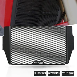 New Aluminum Motorcycle Accessories Radiator Grille Guard Cover For Ducati Multistrada 1200 1200 S 2010-2014 2013 2012 2011