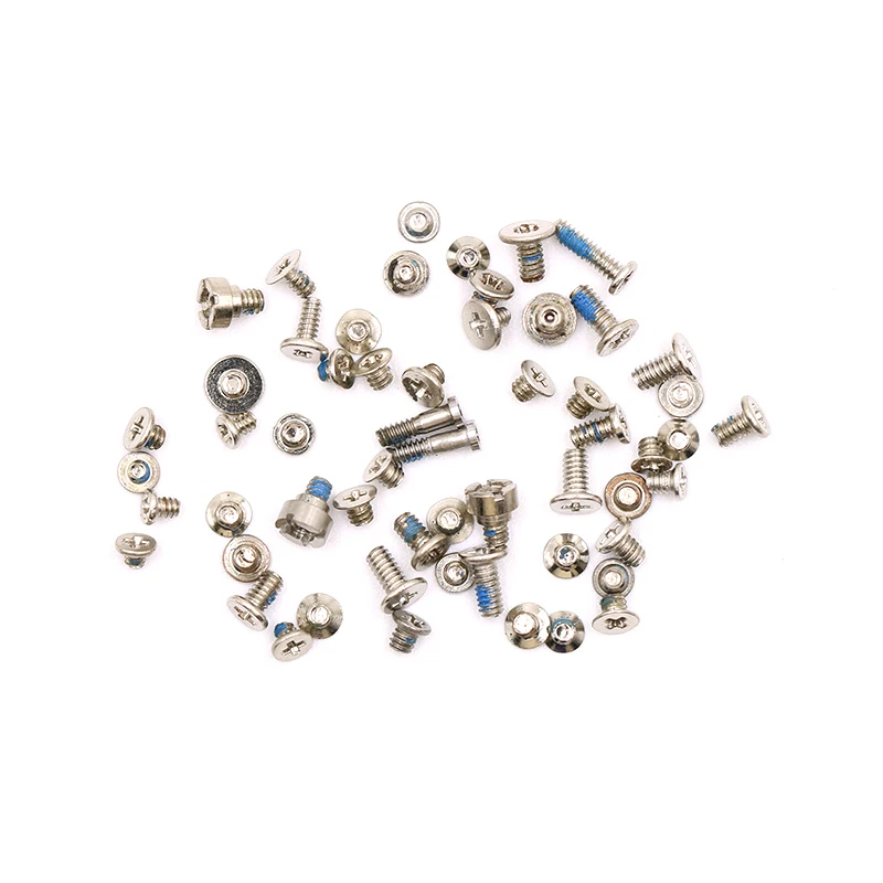 Full Screw Set for iPhone 6 6s 7 8 PlusSE2 X XS Max XR Repair Bolt Complete Kit Replacement Parts Tails screw for 11 12Pro Max