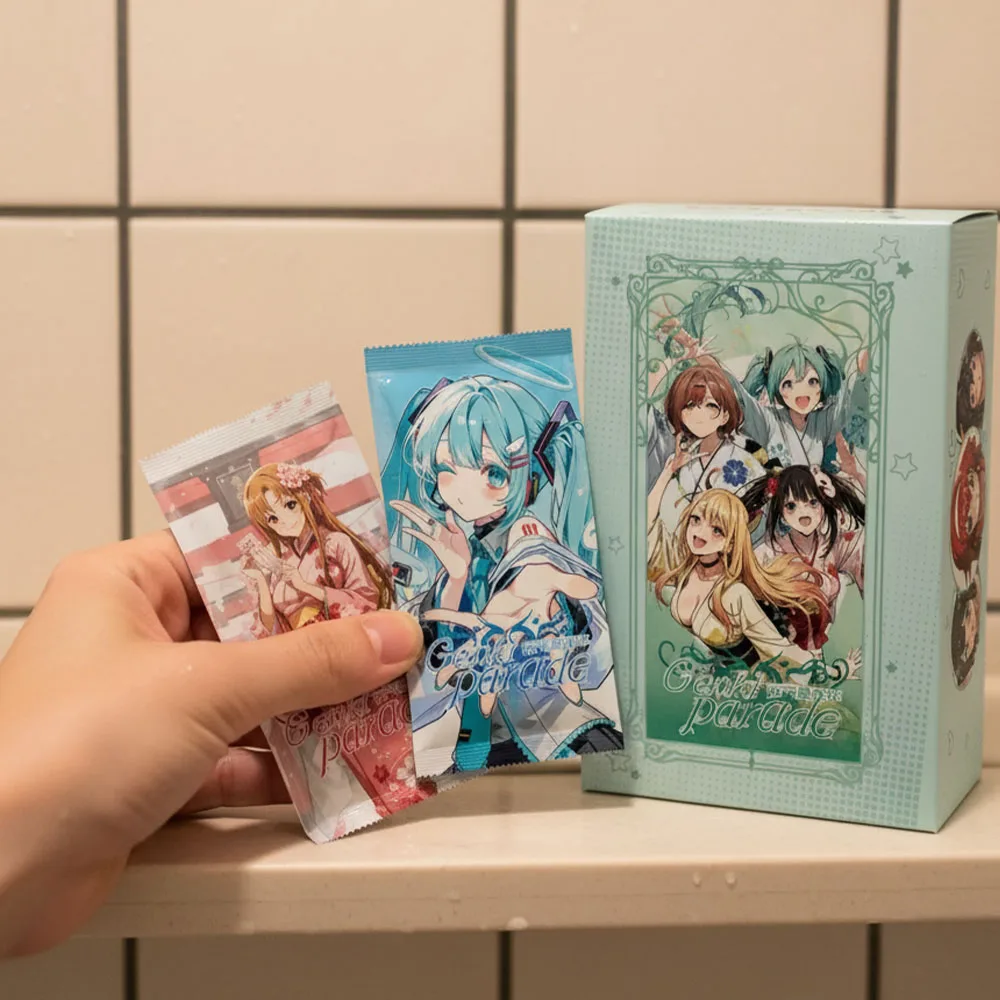 

Новейшая коллекционная карточная игра Genki Parade Vol.3: Аниме-богини. Набор коллекционных карточек в закрытой коробке. Креативная коллекция. Модная игрушка. Арт-объект.