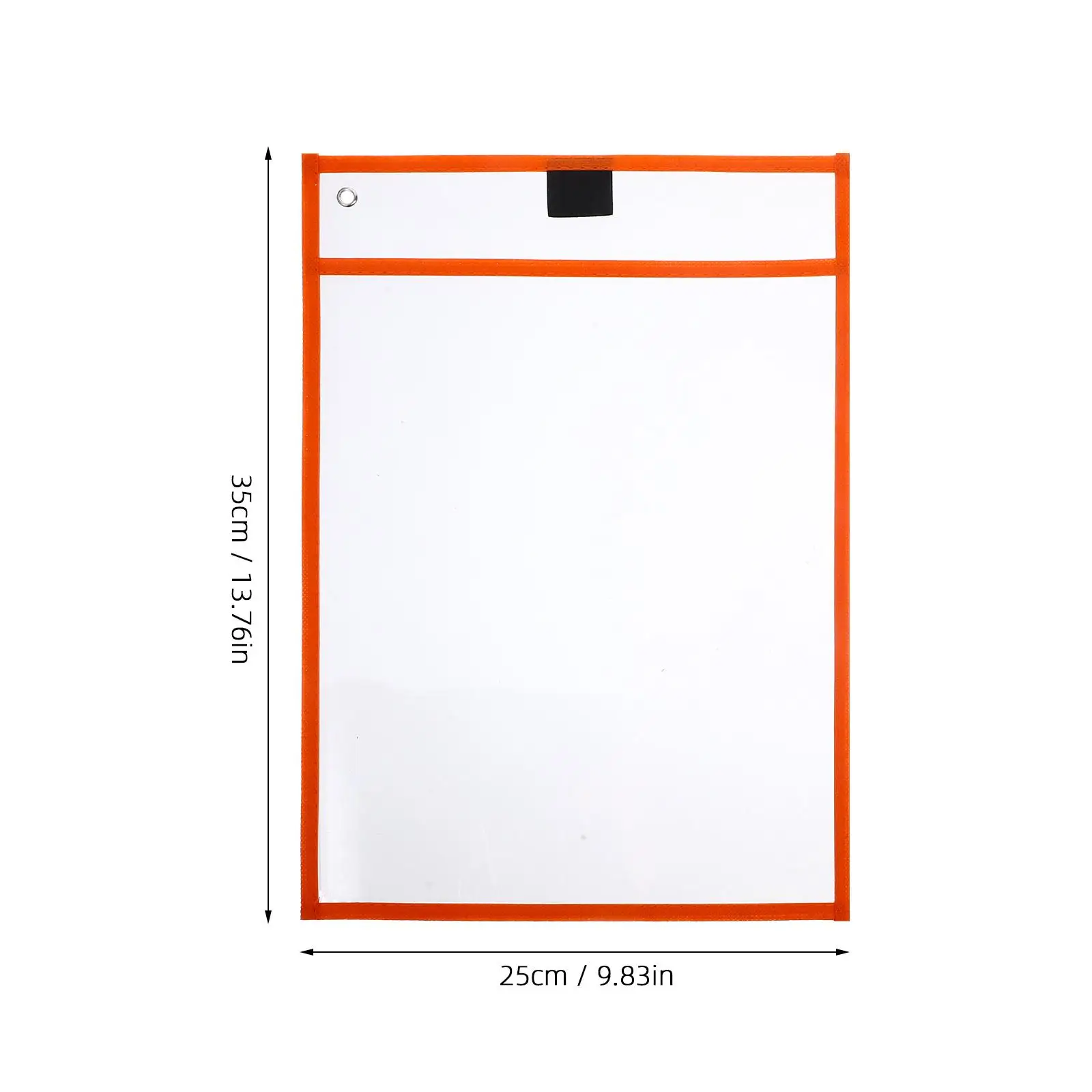 6 Pcs Protectors Dispenser Dry Erase Folder Binders Expo Clear Envelope Pocket File Pouch