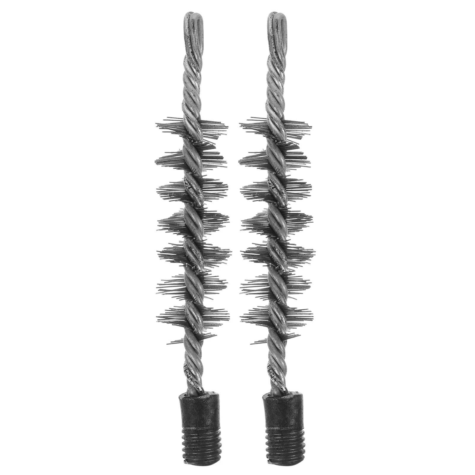 2Pcs Steel Wire Chimney Brush Funnel Flexible Multi-Function Cleaning Tool Fireplace Chimney Cleaner Kit Wire Brush