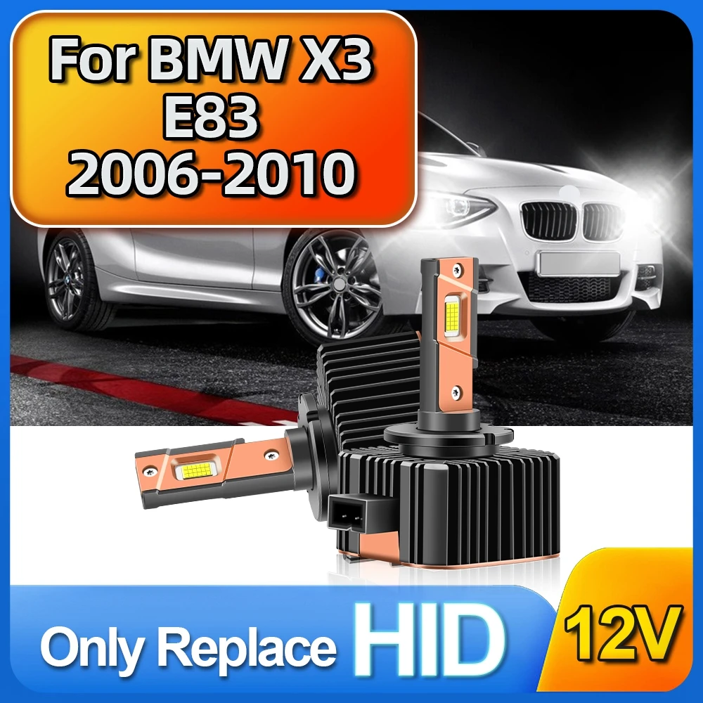 

Super Bright D1S LED Headlights 1:1 HID Turbo CANBUS 35000LM 110W High Power Plug & Play For BMW X3 E83 2006 2007 2008 2009 2010