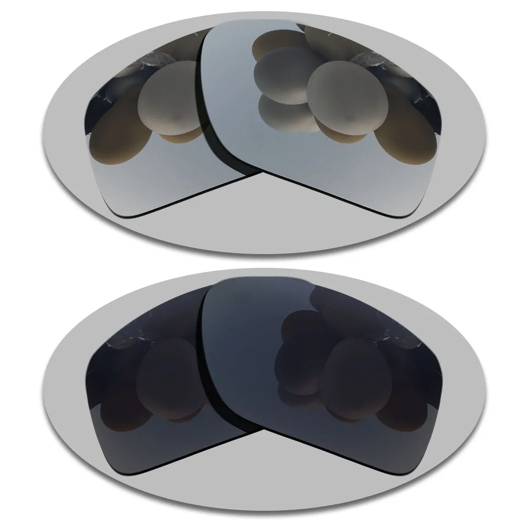 

Silver&Grey Black Lenses Replacement For-Costa Del Mar Rincon Rin198 Polarized Sunglasses