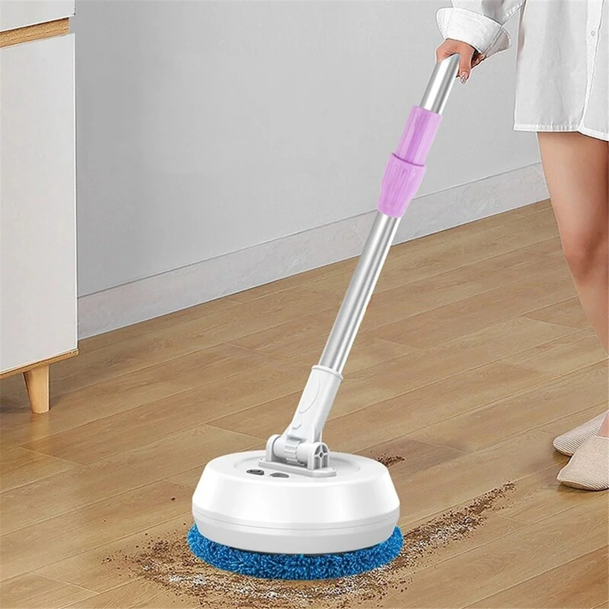 CHCH Mop, Electric Mop, Cleaning Machine, Car Glass, Ceiling Doors and Windows, Floor Household Cleaning Tools Blue