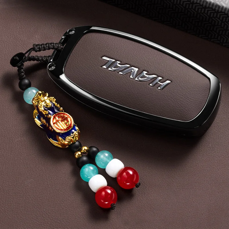 Autoschlüsseletui aus Zinklegierung für Great Wall Haval H6 Hover 2023 2024 2026 Schlüsselanhänger Fernbedienung Abdeckung Shell Gehäuse Halter Fob Zubehör – Detail 10