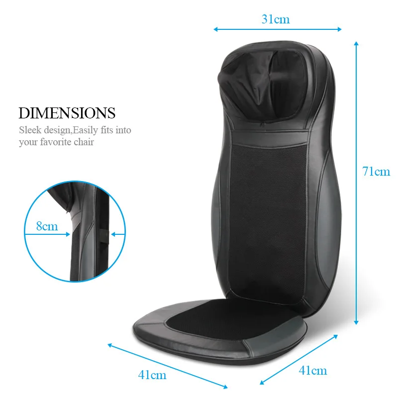 

Shiatsu Massage Cushion With Heat Back Massage Seat Cushion,buttocks Massage Cushion