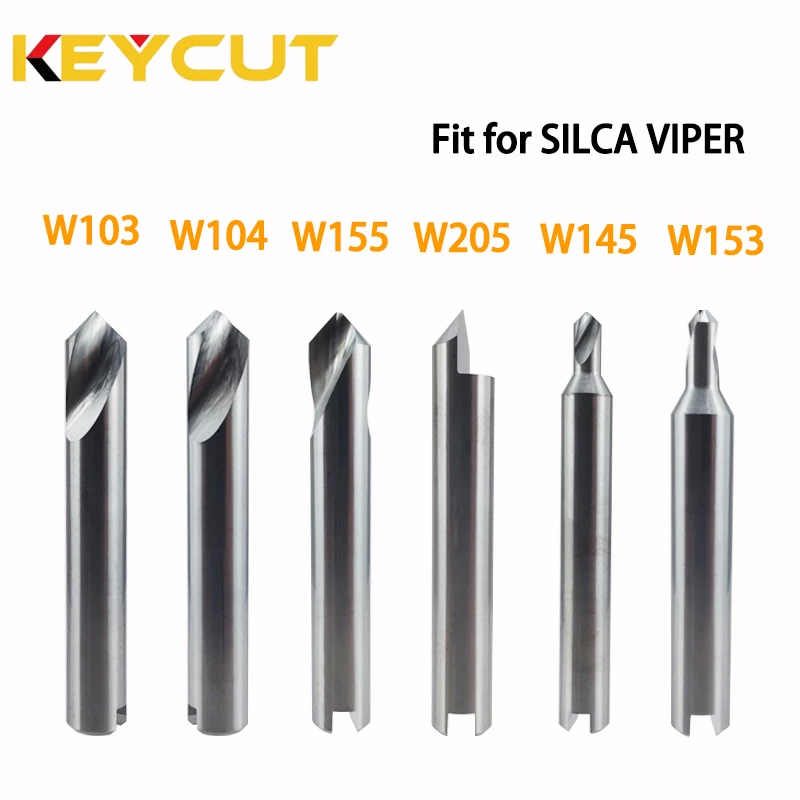 SILCA TRIAX Cutter W103 W104 W145 W153 W155 W205 Fits SILCA VIPER QUATTROCODE TRIAX QUATTRO TRIAX-e.code Key Machine