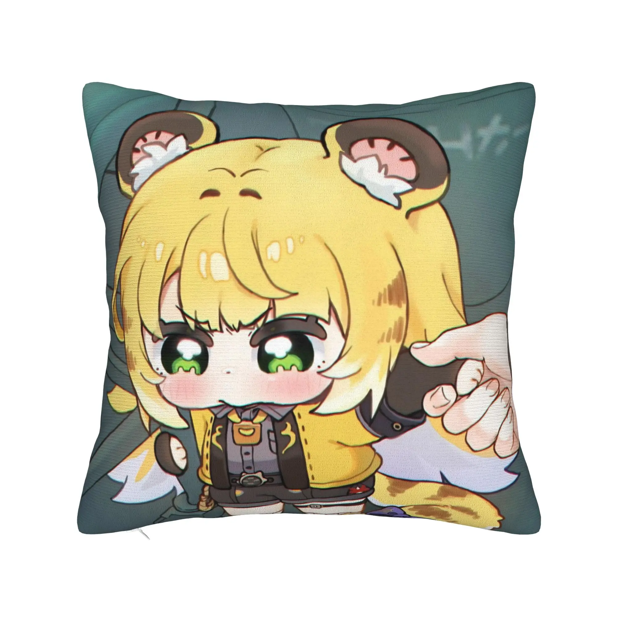 Decorative Pillow Cover Trickcal C-Chibi Go Games Stuff Home  Pillow Case Cover Zippered Multi-Size