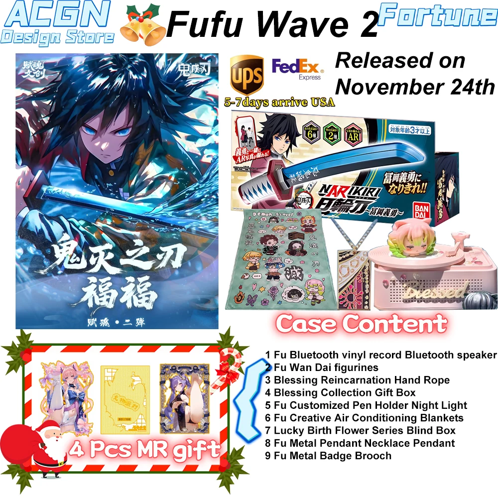 Demon Slayer Blade X Blessing Operation Two Bullet Kamado Nezuko Tokitou Muichirou Wszystkie Nagrody Prezenty Urodzinowe Dla Dzieci