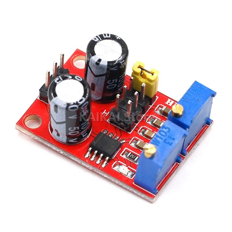 NE555 pulse frequency, duty cycle adjustable module,square/rectangular wave signal generator,stepping motor driver