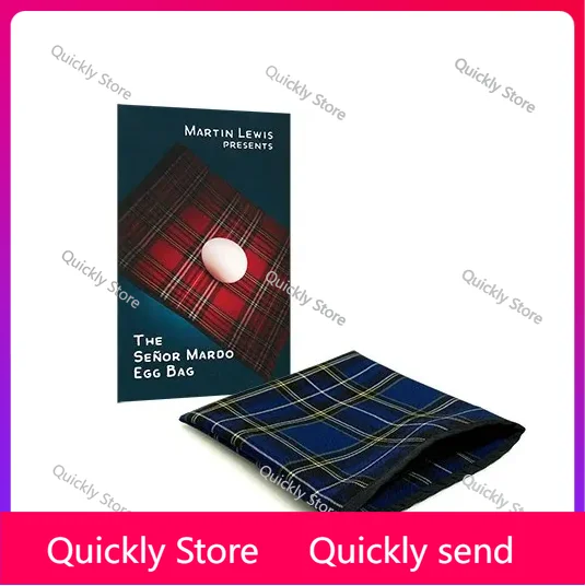Senor Mardo Egg-Bag by Martin Lewis Magic tricks (Instant Download) Quickly send