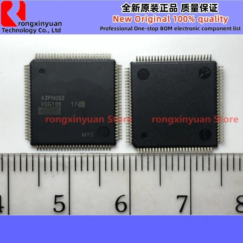1-5PCS/lot A3PN060-VQG100 A3PN060 A3PN060-VQG100I A3PN060VQG100 TQFP100  Original New imported 100% quality