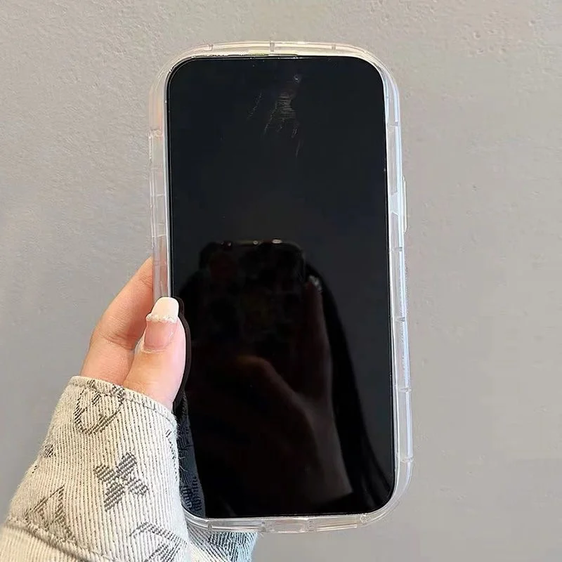Case For Huawei P40 Lite 5G Nova 5T 11 7 9 10 SE P30 Mate 30 40 Pro 3D Wavy Curved Edge Soft Clear TPU Flower Cases Cover Capa