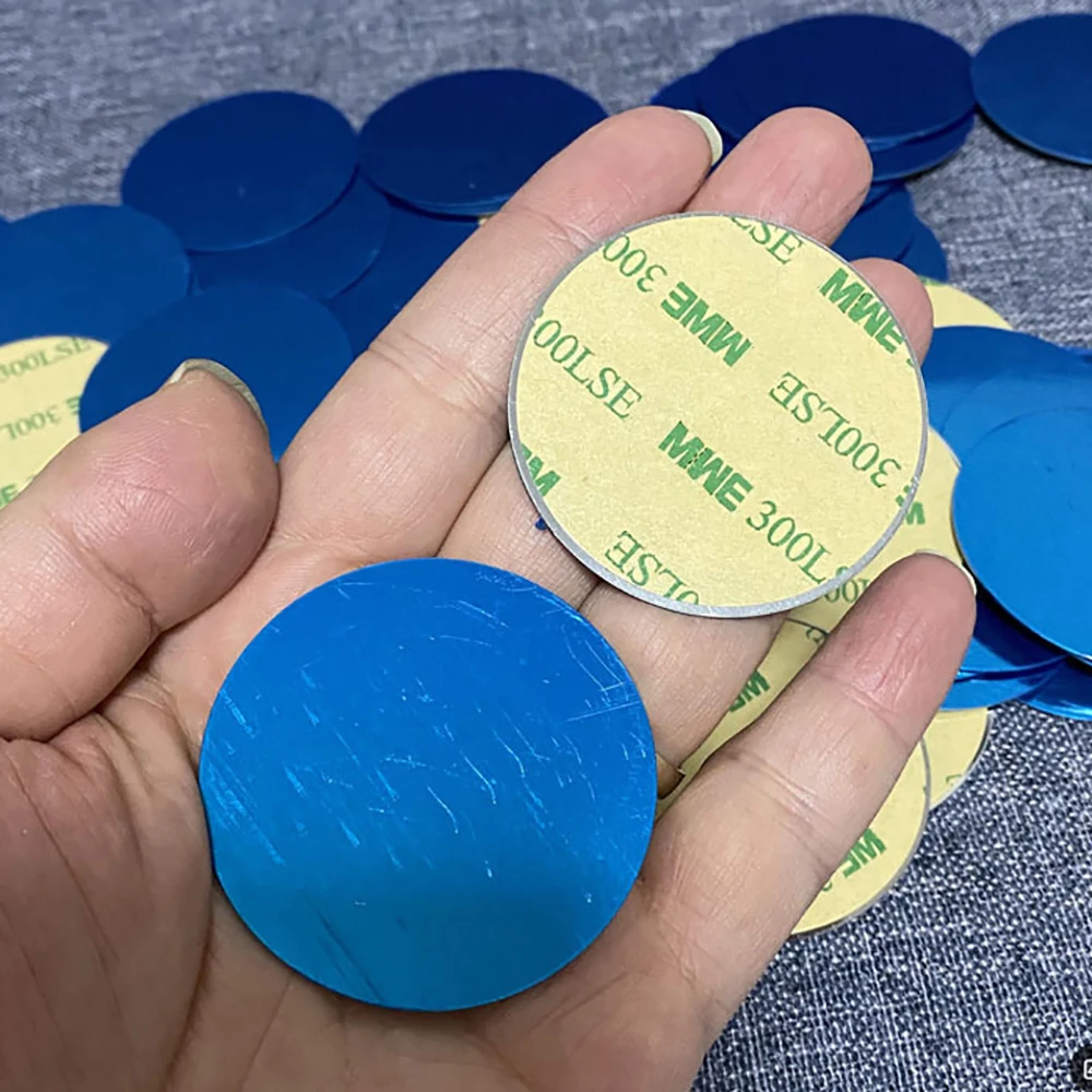 10Pcs Metal Plate Disk Iron Sheet For Magnet Mobile Phone Holder For Magnetic Car Phone Stand Holde 20/25/30/35/40/45/50mm