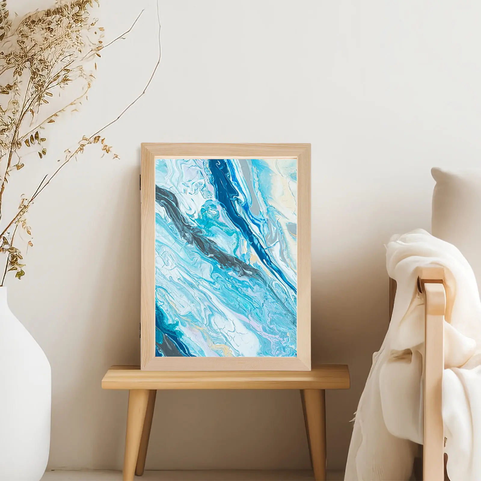 

3Pcs Paper Making Frame Sturdy Wooden Screen for Handicrafts Multiple Sizes Easy to Use Craft Project Supplies