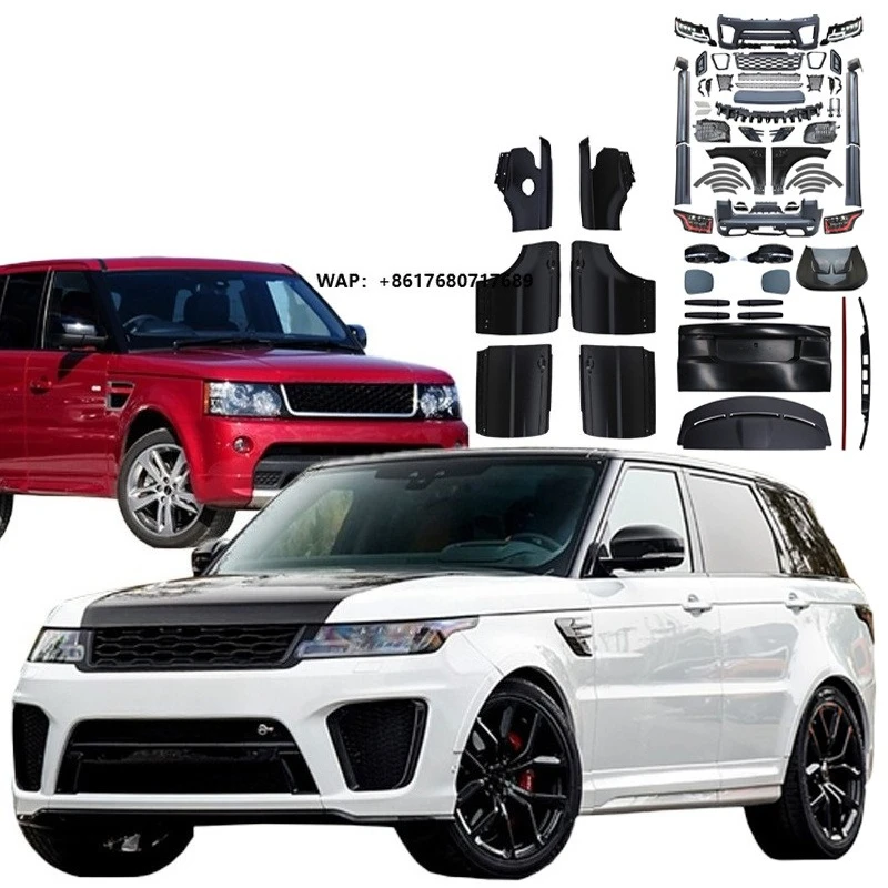 2022 SVR Version Body Kit for 2005-2012 for for Range Rover Sports Enhances Bumper Upgrade New Condition
