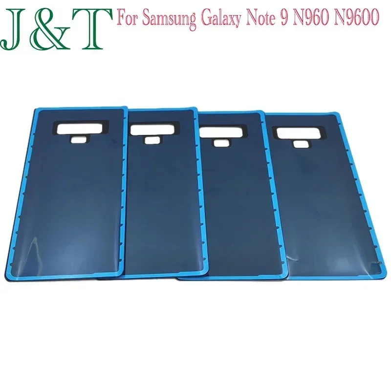 New For Samsung Galaxy Note 9 N960 N9600 N960F Battery Back Cover Rear Door Note9 3D Glass Panel Note9 Housing Case Camera Lens