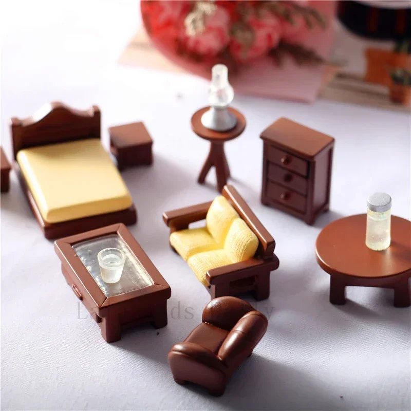 1:12 DollHouse Mini Simulation of European Style Furniture Pocket Home Decoration Accessories