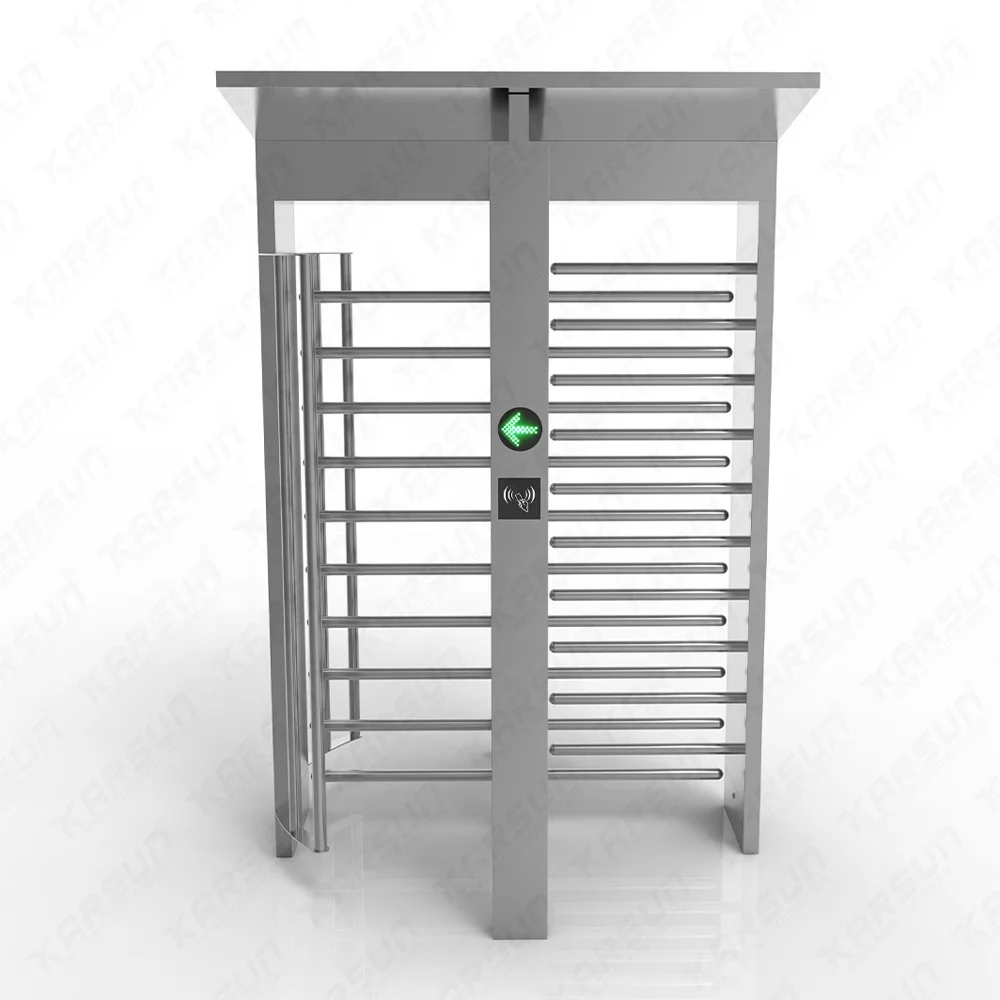 KARSUN Biometric QRcode Full Height Stadium Turnstile With Widened Top Cover For Enhanced Security