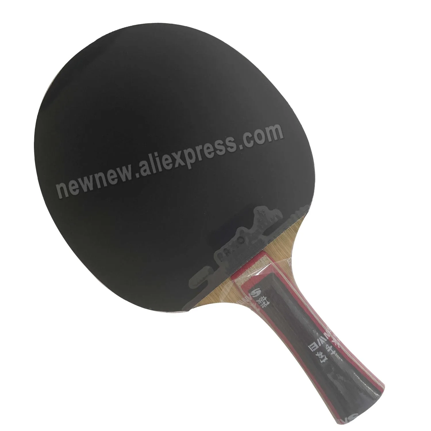 Pro Combo Racket Sanwei FEXTRA 7 Table Tennis Blade with 2X Palio CJ8000 Pips-In PingPong Rubber with Sponge 36-38°