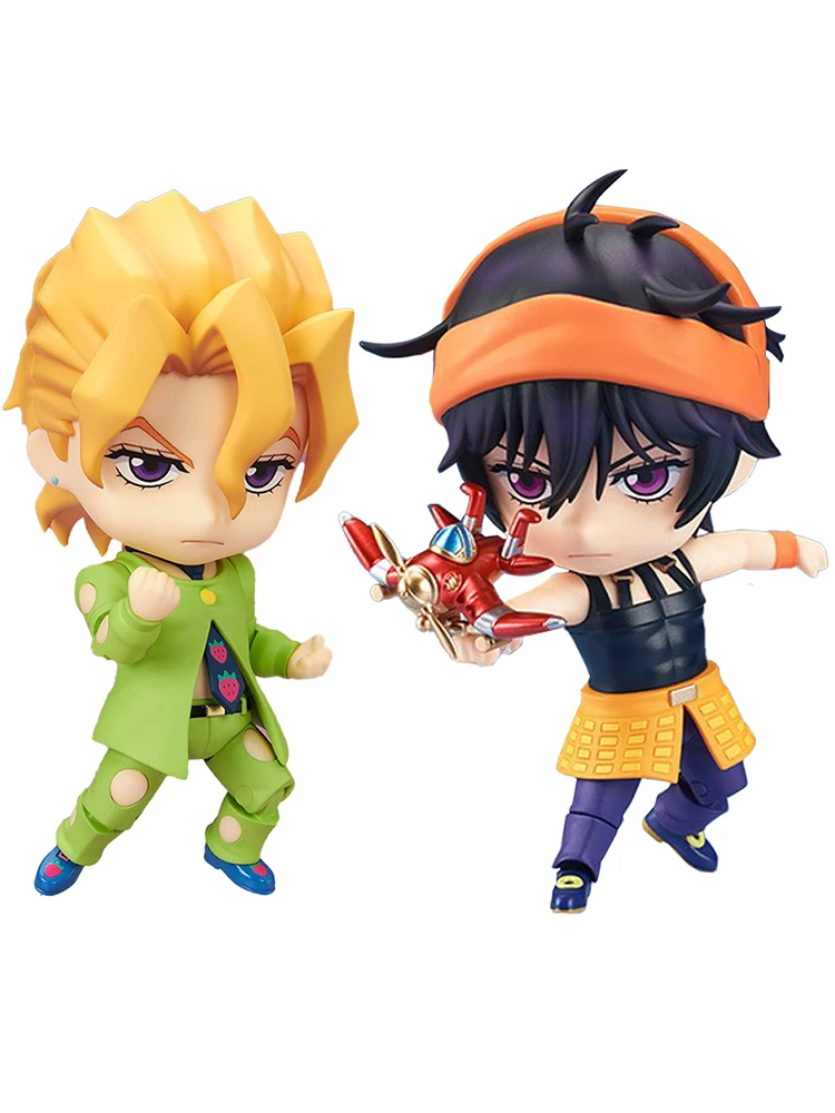 Anime Pannacotta Fugo Narancia Ghirga Figure 11cm movable clay figurine worth collecting model gift PVC Action Figure child toys