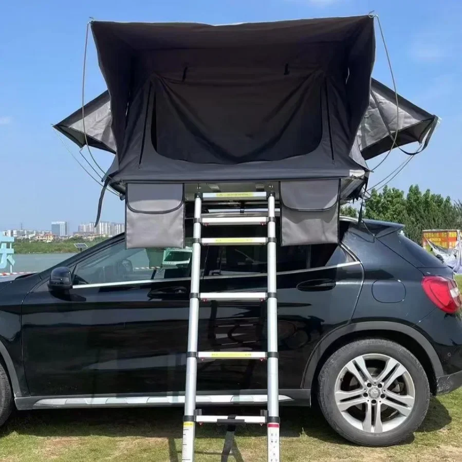 Outdoor Portable Folding Car Tent Camping Car Travel Top Lifting Speed Opening Tent RV Double Car Tent