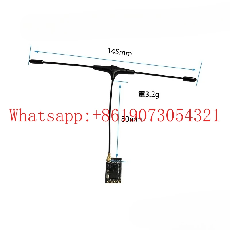 

ELRS-приемник 915 МГц/переход/фиксированное крыло/модель самолета/открытый источник/50 МВт/вращение