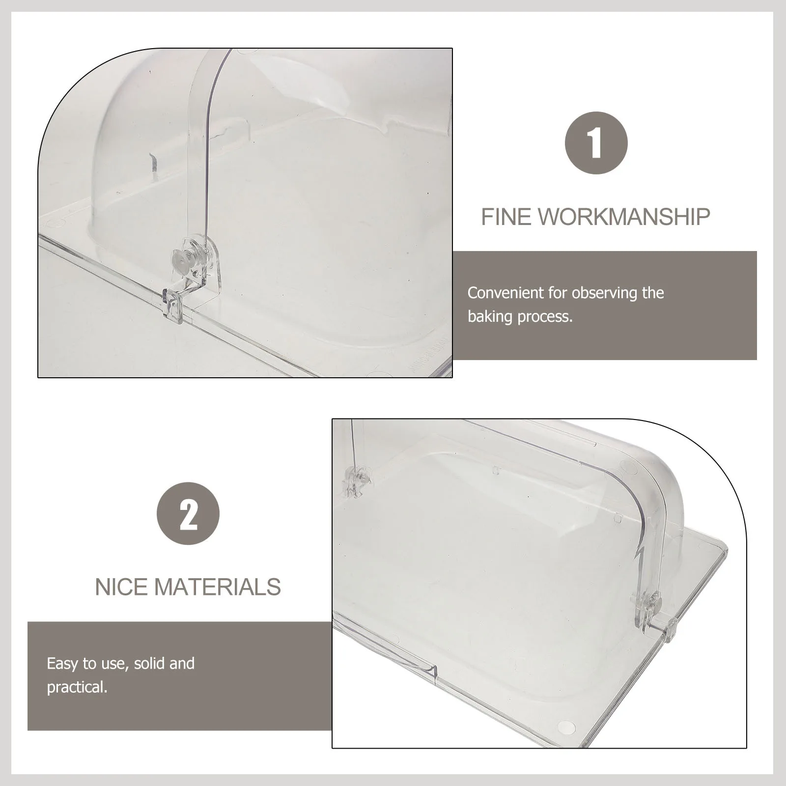 

Reusable Plastic Transparent Cake Dome Food Cover for Weddings Parties Buffet Display Protective Lid Cake Dome