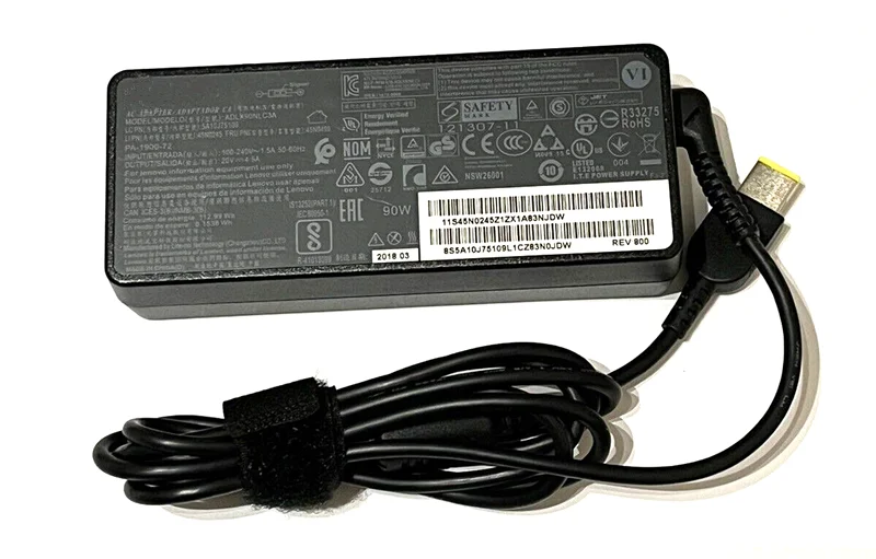 Original ADLX90NDC3A 20V 4.5A 90W ADLX90NCC3A Laptop AC Adapter Charger For Lenovo ThinkPad Carbon X1 Power Supply ADLX90NCC3A