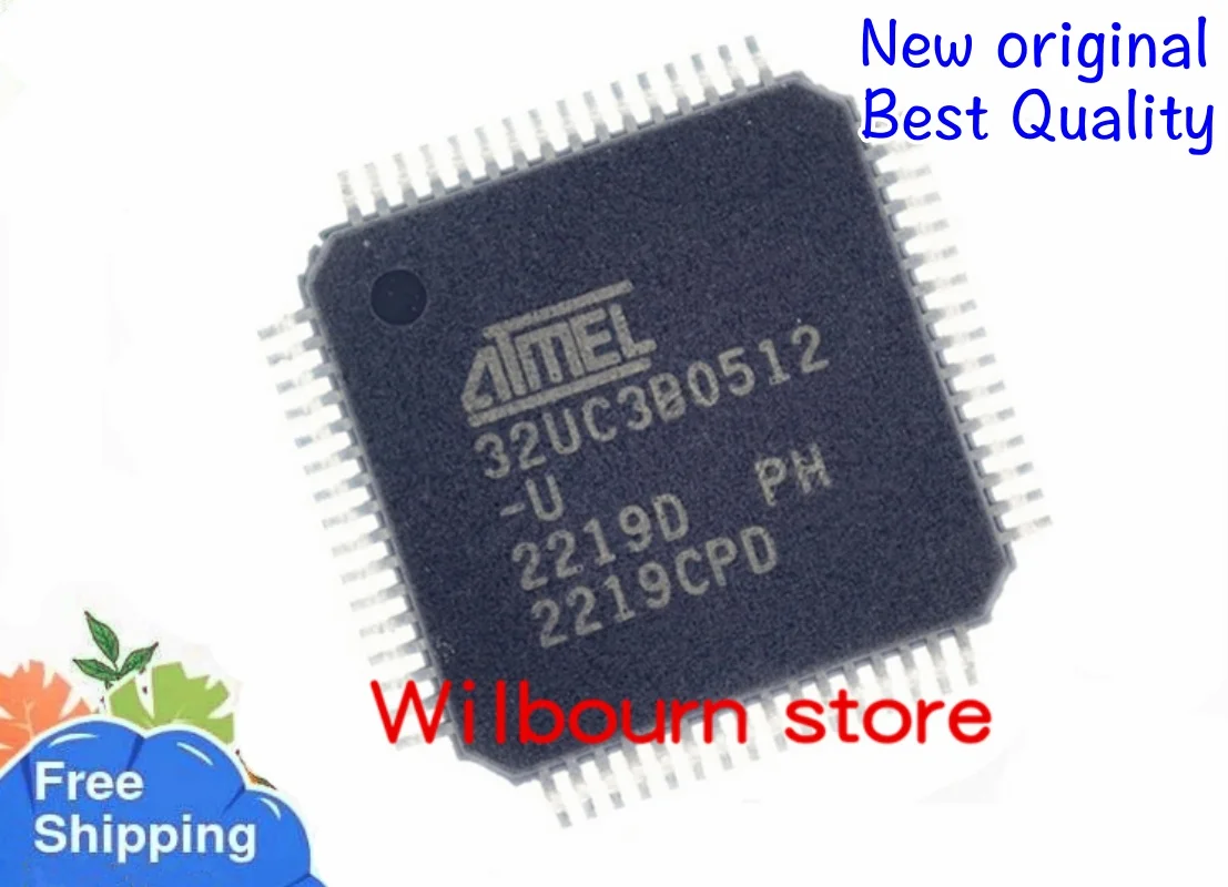 

Новый оригинальный 2 шт. ~ 20 шт./лот 32UC3B0512-U 32UC3B0512 AT32UC3B0512-A2UT QFP64