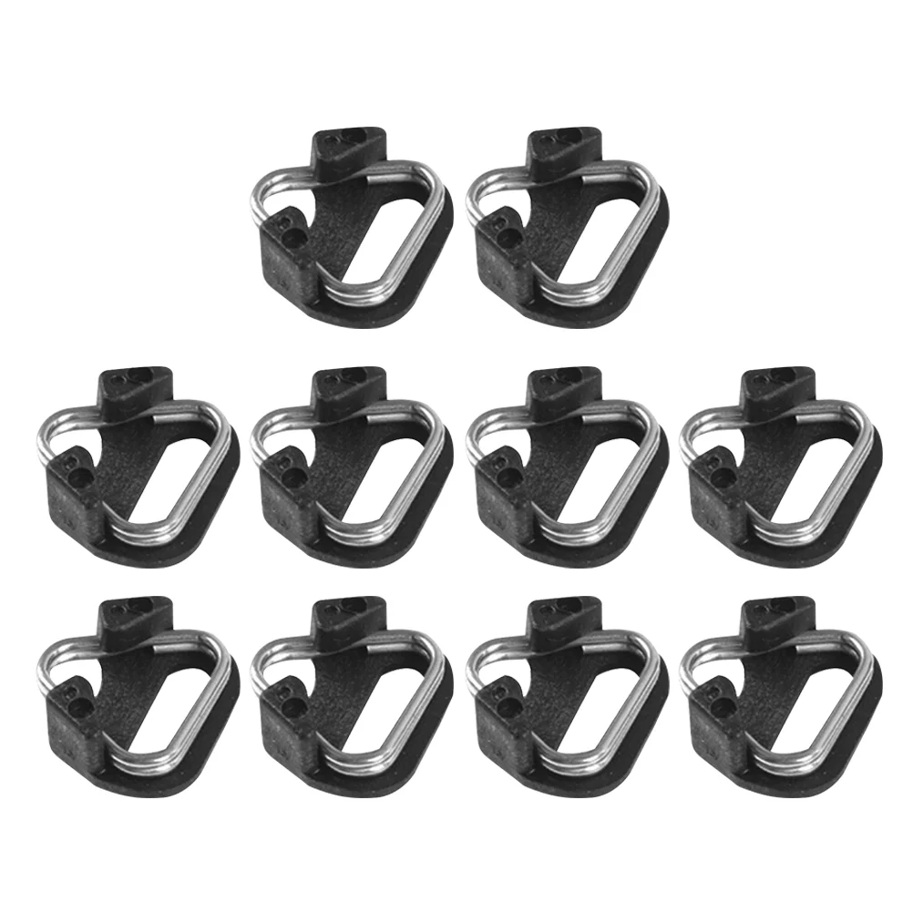 10 Pcs Camera Strap Triangle Split Hook Lanyard for Replacement Hooks Clip Suitcase Shoulder Ring