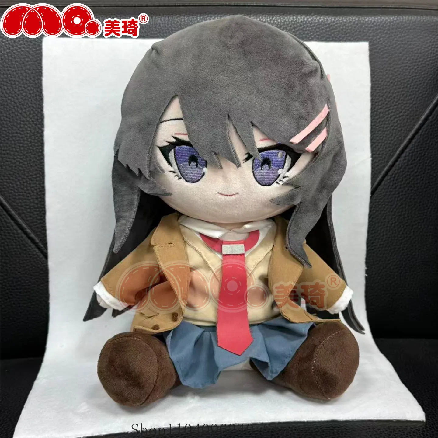 

Mai Sakurajima Anime Cosplay Halloween Game Sitting Posture Figure Stuffed Sitting Posture Figure Idol Plushies Pillows 30cm