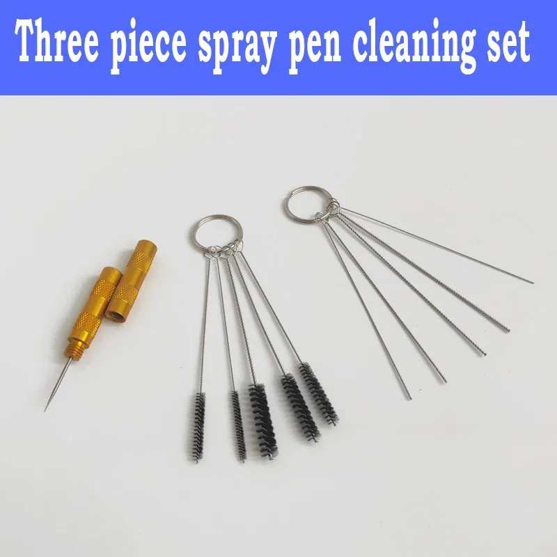 Spray Pen Cleaning Pot Pen washer Waste liquid collector Brush needle scraper tool Cleaning bottle Pen washing pot Cleaning tool