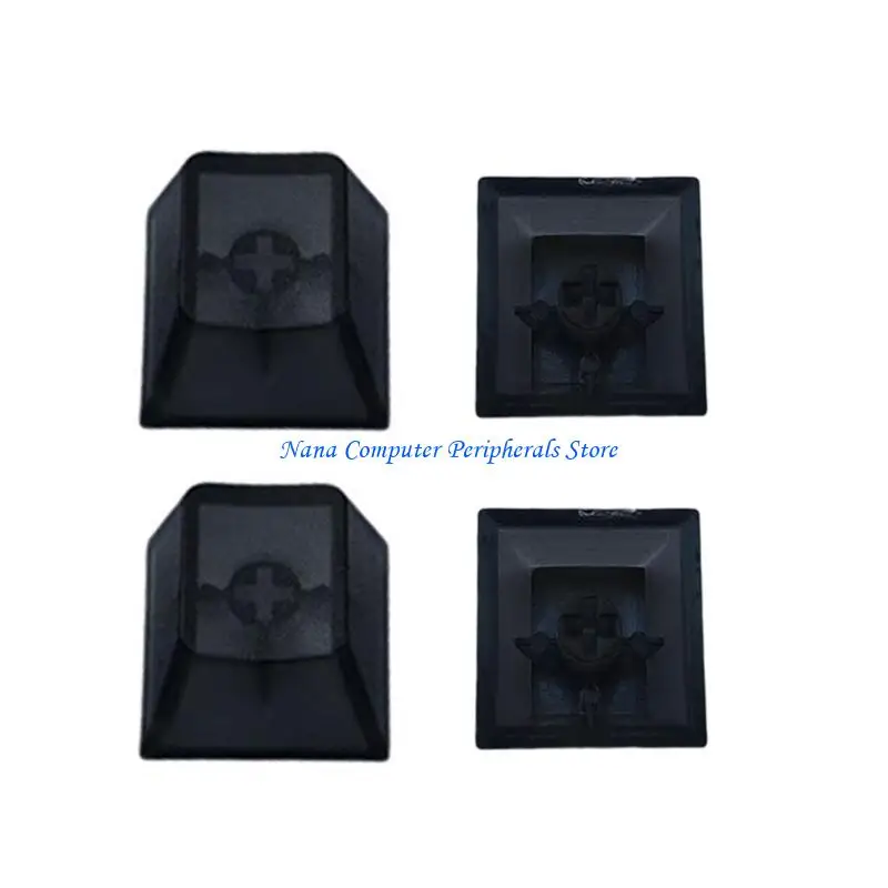F68C 4PCS 투명한 ABS 키 캡 기계식 키보드 무광택 백라이트 PC 키 캡 기계 키보드 교체