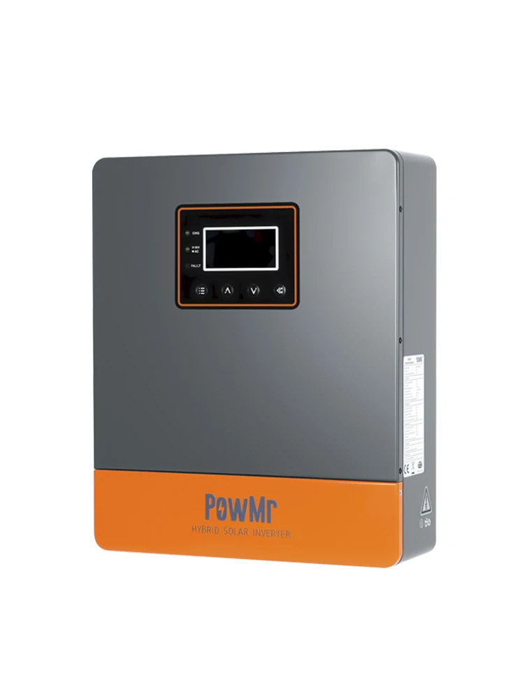 PowMr 13,2KW 7KW 3,5KW 2,5KW Hybrid-Solarwechselrichter 48V 24V 12V 220V Netzunabhängiger Wechselrichter mit MPPT 160A 135A 100A Solarbatterieladegerät für Solaranlagen