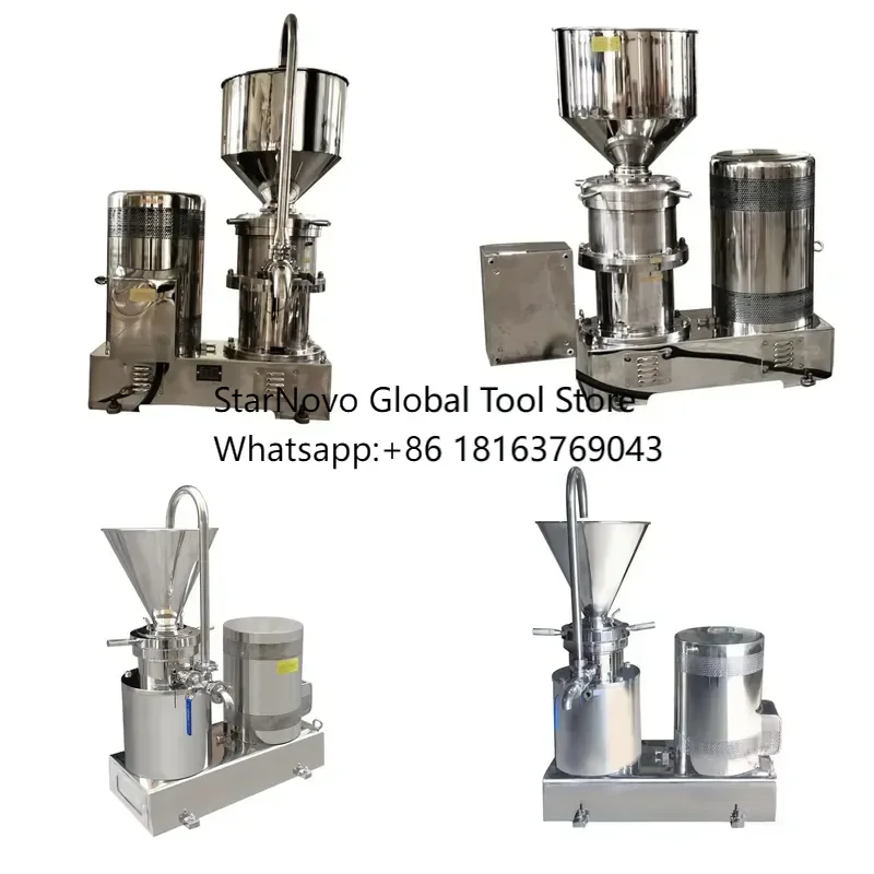 2026 Hot! Stainless Steel Grinding Colloid Mill Almond Mill Peanut Butter Machine Grinder