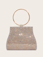 Bolsos de mano con diamantes para mujer, bolsos de noche con diamantes de imitación, bolso de mano con piedras nupciales, bolsos de mano para mujer, bolso de noche para fiesta y boda para mujer