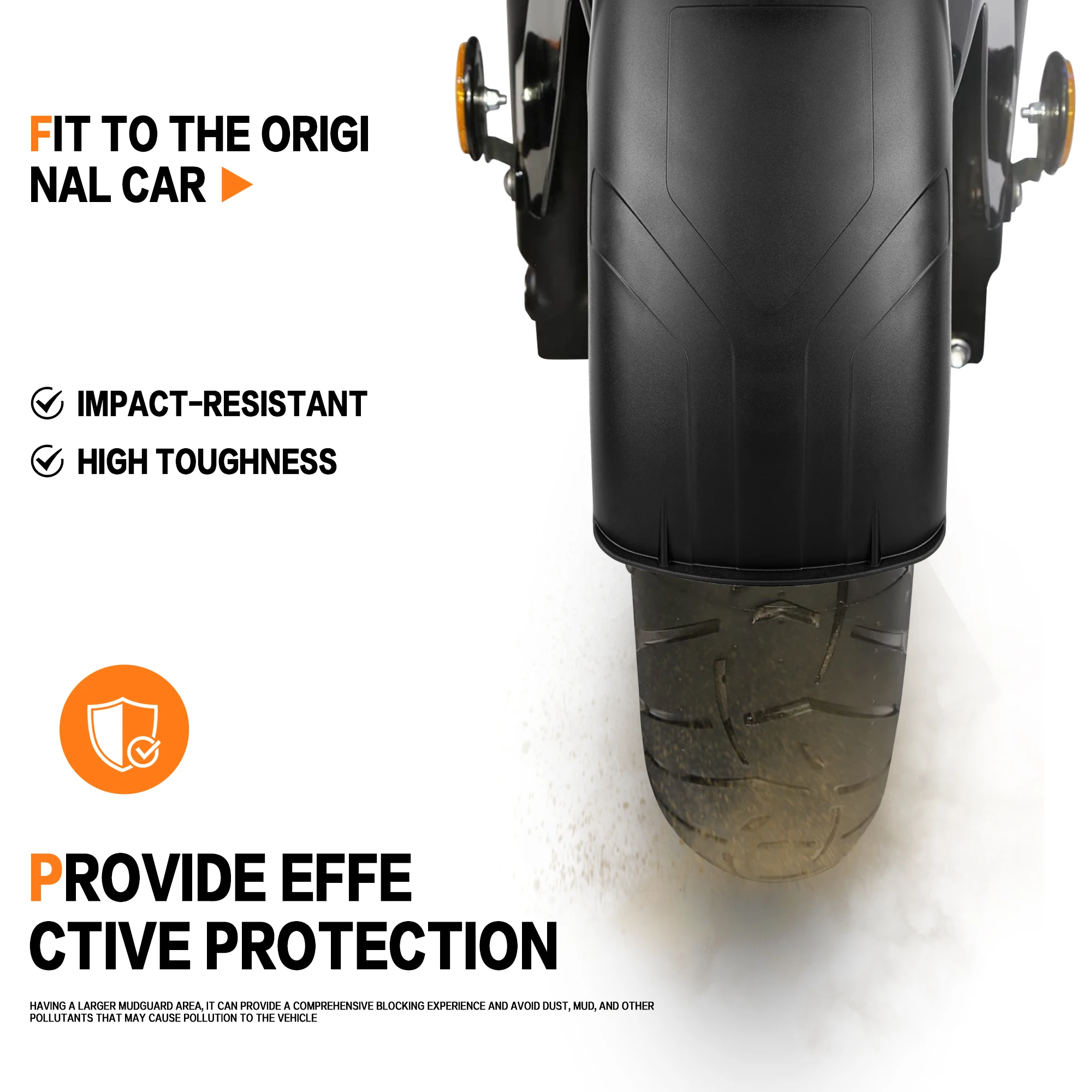 

Аксессуары для мотоциклов: Удлинитель переднего крыла (брызговик) без сверления для Honda NC750X 2026