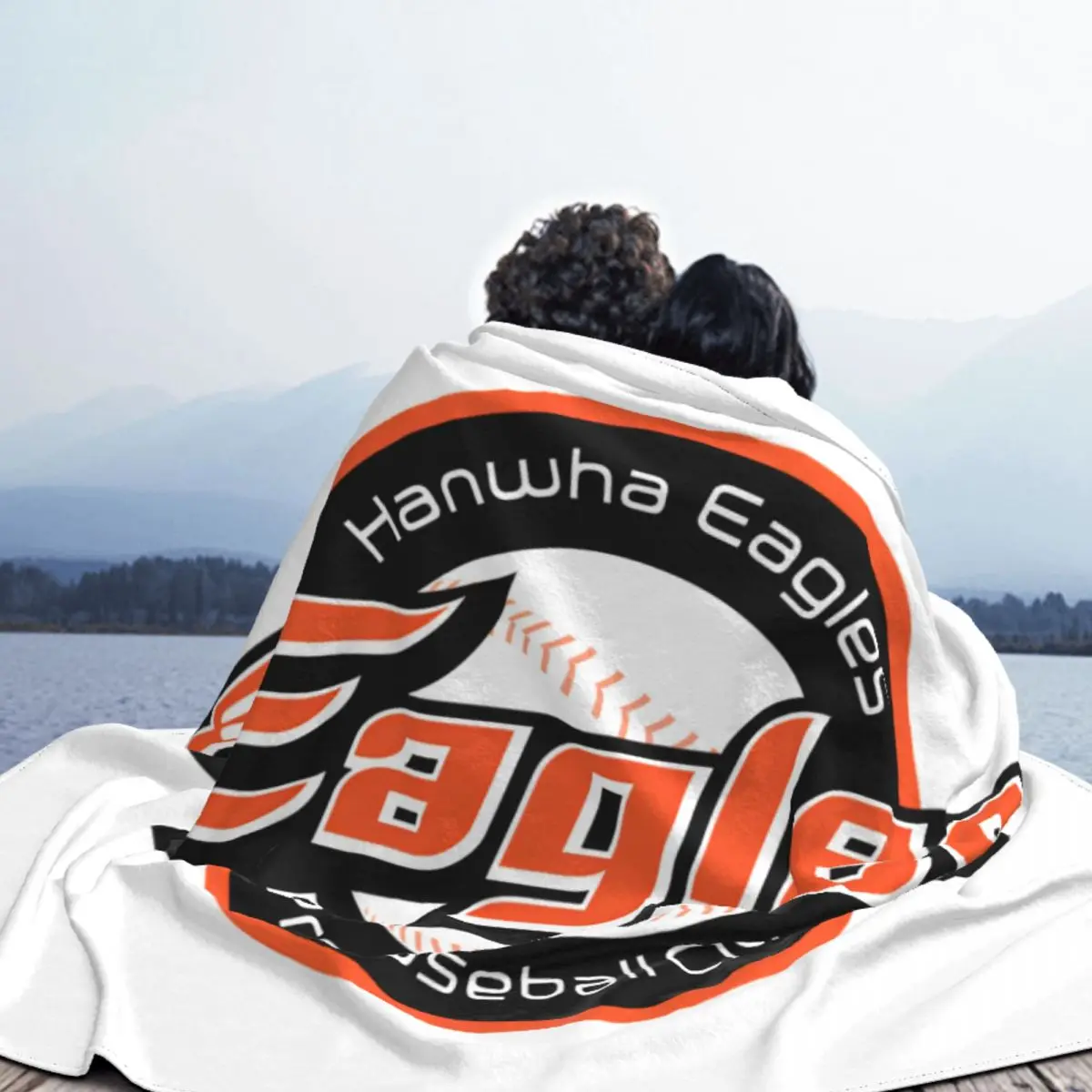 Hanwha Eagles Baseball Team Sport Lover Blanket Coral Fleece Plush Winter Soft Throw Blankets for Bedding Outdoor Bedspreads