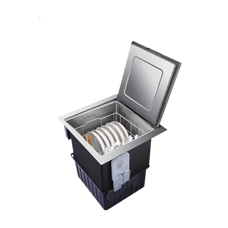 Sink dishwasher tableware energy-saving A-level+kitchen countertop installation drying