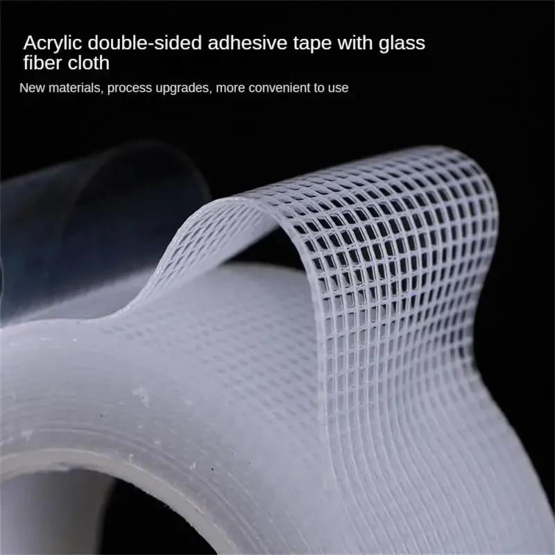 1-5m Ultra-strong Double-sided Adhesive Nano Tape Clear Removable Waterproof Extra Strong Sticky Strip Heavy-duty Two Side Tape